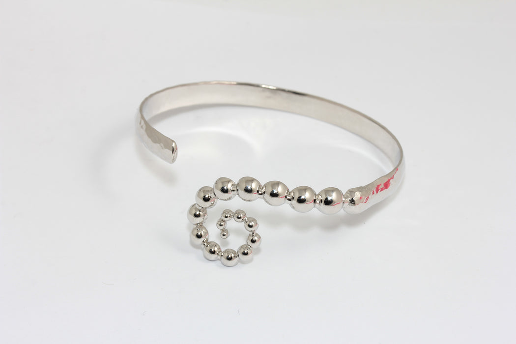 25 mm 24 Ayar Parlak Altın Yuvarlak Tel Bileklik, Açık Üçlü Bileklik, BXB298-3