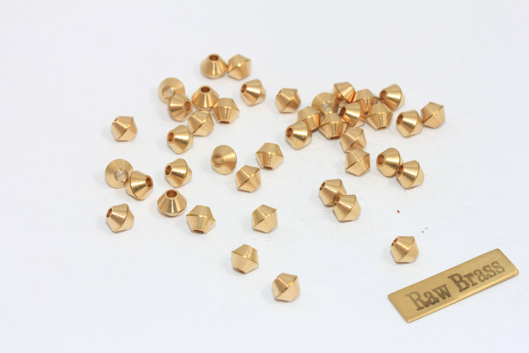 50 Pcs Raw brass spacer KA45