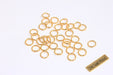 Shiny Gold Jump Rings