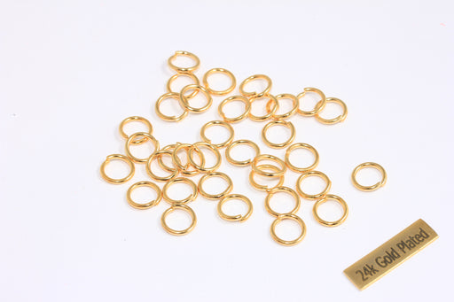 Shiny Gold Jump Rings