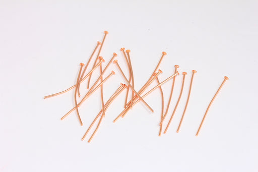 Rose Gold Head Pins