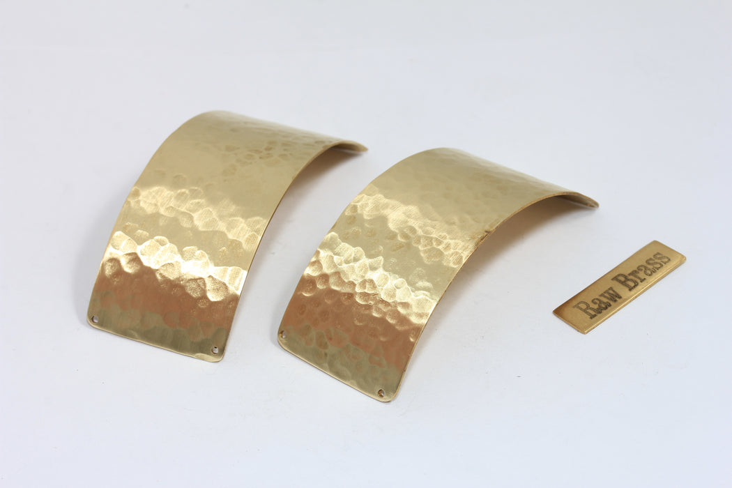 Brass Bracelet Blank , Bangle , 24x70mm , Stamping Blank, Hammered Blank , Connector , AC45