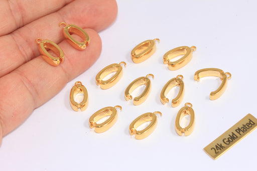 Shiny Gold Pinch Bails