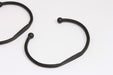 Matt Black Cuff Bracelet