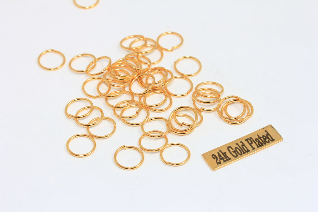 9 mm Altın Halka Bağlantıları, Küçük Halka Bağlantısı, Açık Halka Bağlantıları, Altın Kaplama Bağlantı Parçaları, Altın Kaplama Bulgular, DOM48