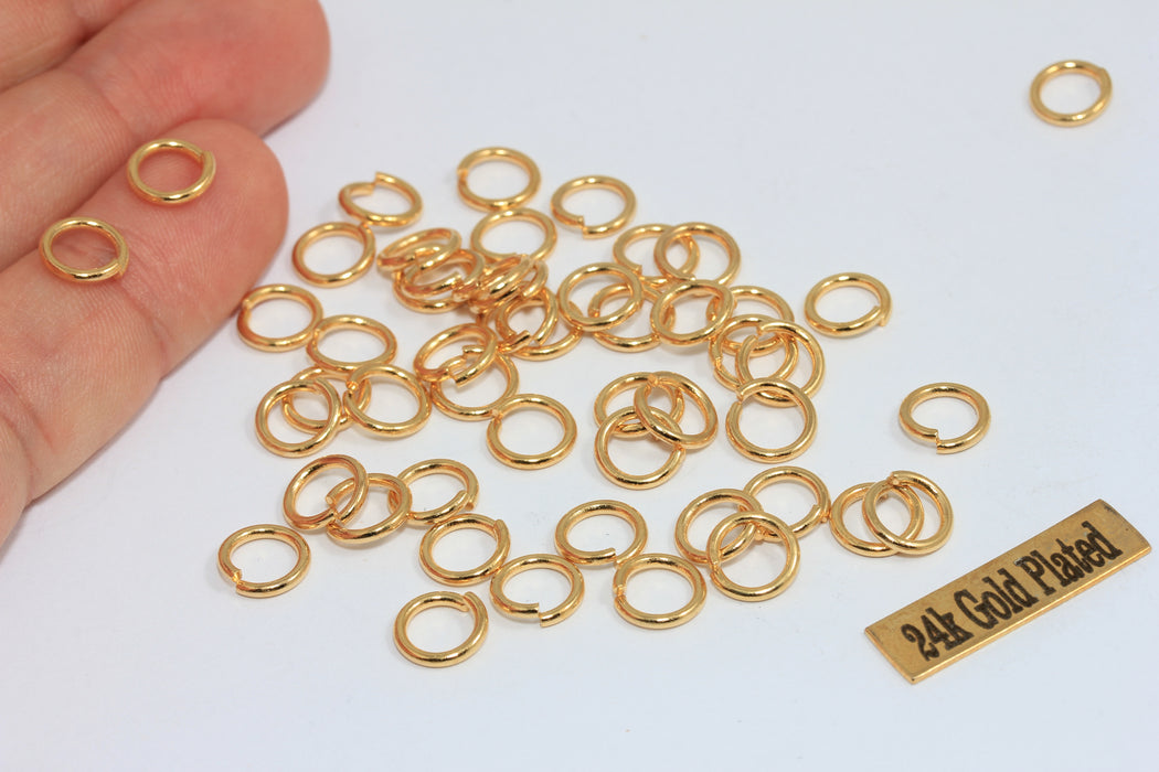 17 Ga 8mm Altın Halka Bağlantısı, Küçük Halka Bağlantısı, DOM9.