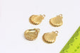 Brass Sea Shell Charm
