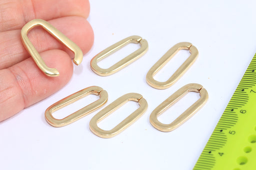 Brass Oval Ring