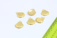 Brass Sea Shell Charm