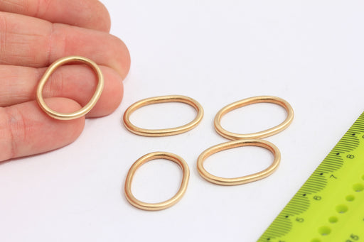 Brass Oval Ring