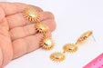  Hammered Sun Earrings