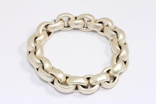 Antique Silver Rolo Bracelet
