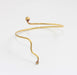 Brass Snake Bracelet