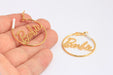 Earring Settings, Large Hoop Earrings