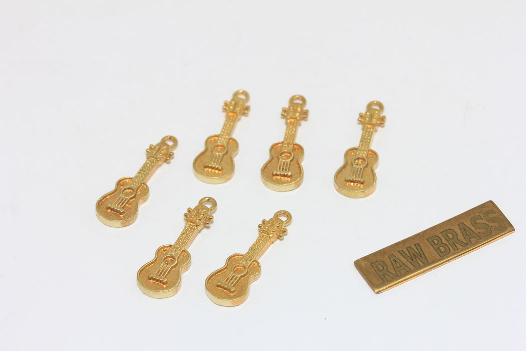 10x12mm 24 Ayar Parlak Altın Müzik Notası Tılsımı, Müzisyenler İçin Müzik Notası Boncukları, Müzik Notası Tılsımları, SLM716