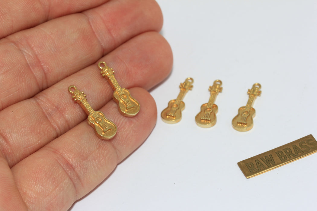 10x12mm 24 Ayar Parlak Altın Müzik Notası Tılsımı, Müzisyenler İçin Müzik Notası Boncukları, Müzik Notası Tılsımları, SLM716