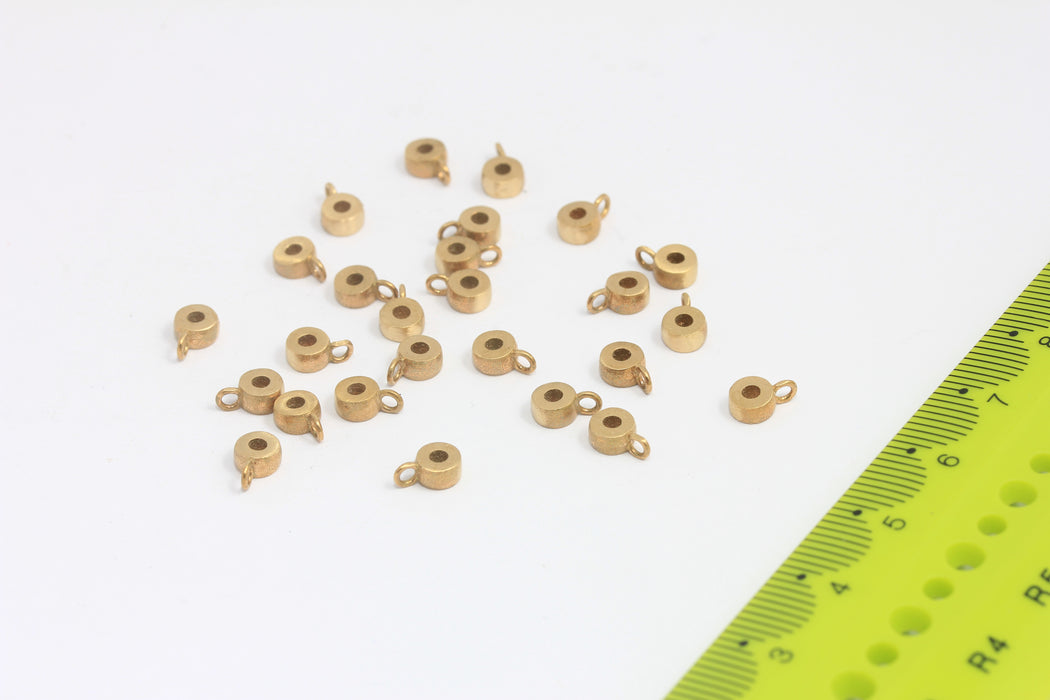 Brass Drop Charms