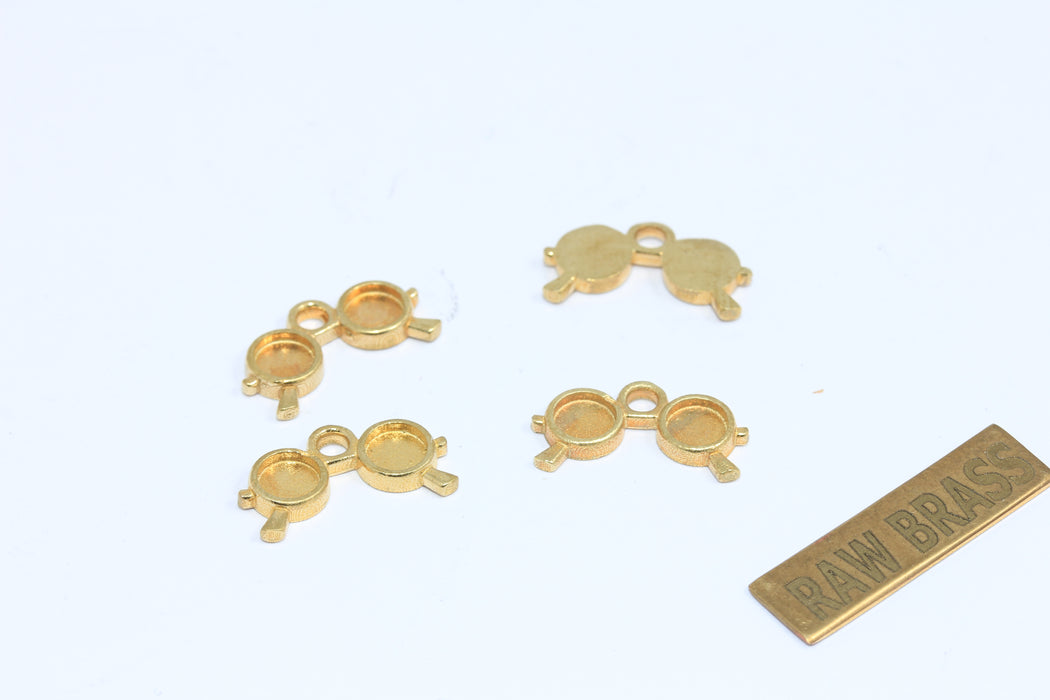 Ciondoli a goccia in oro lucido 24k da 8x13 mm, ciondoli a goccia in smalto blu notte, BXB286-1