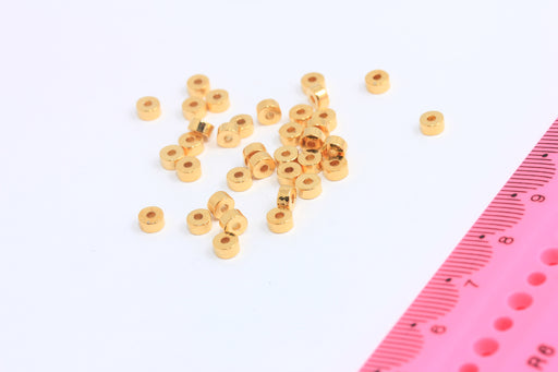 Barrel Spacer Beads, Rondelle Spacer Beads