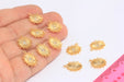 Shiny Gold Sun Beads