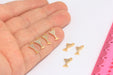 Shiny Gold Charms