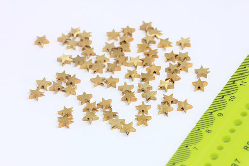Brass Star Beads