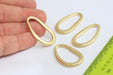 Brass Oval Charms