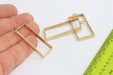 Brass Frame Charms
