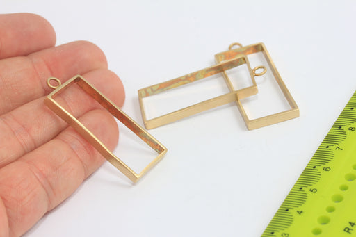 Brass Frame Charms
