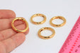 Shiny Gold Spring Clasp