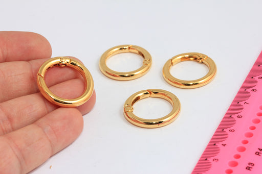 Shiny Gold Spring Clasp