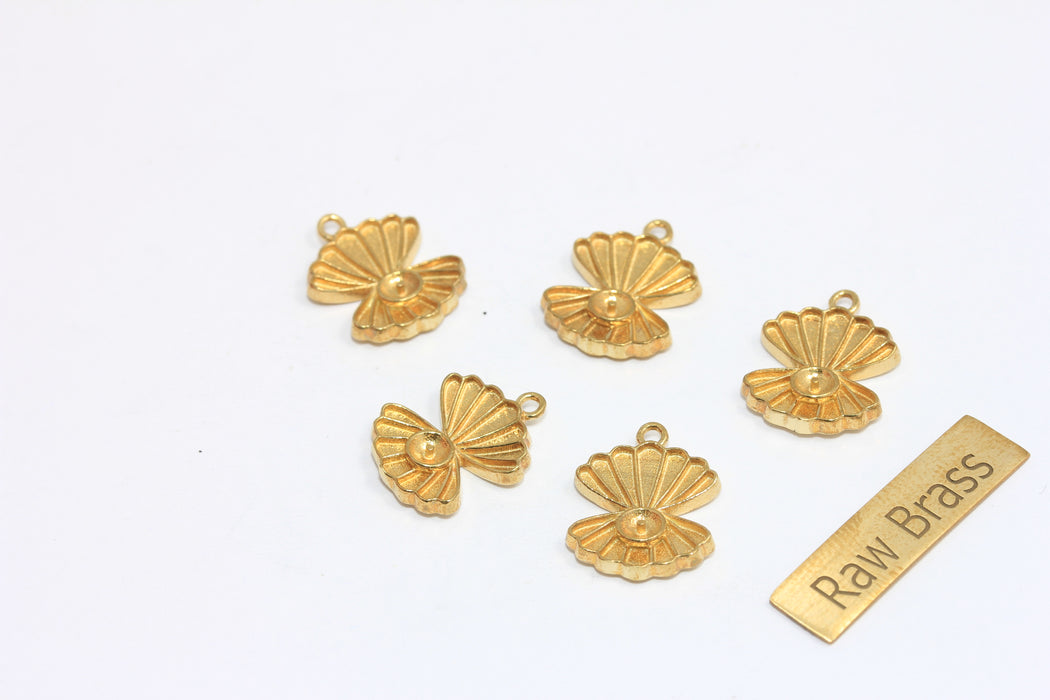 8 mm Ham Pirinç Deniz Kabuğu Tılsımı, Mini Deniz Kabuğu Tılsımı, Deniz Kabuğu Kolye, Deniz Kabuğu Kolye Ucu, ROSE315