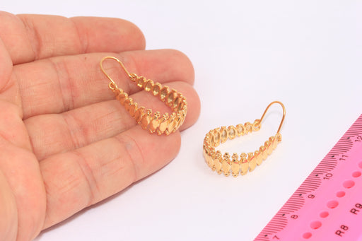  Filigree Teardrop Earrings