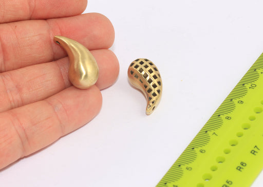 Brass Teardrop Pendant