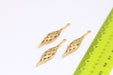 Brass Spike Charms