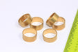 Brass Closed Rings