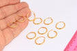Small Gold Hoops,