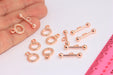 Rose Gold Toggle Clasp