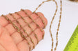 Raw Brass Bar Chains