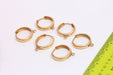 Lever Back Earrings With Loop