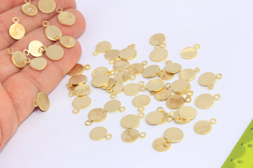 Brass Coin Charms