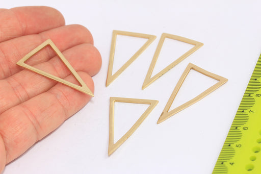 Brass Triangle Pendant