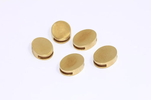 Brass Oval Beads