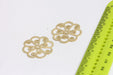 Brass Flower Pendant