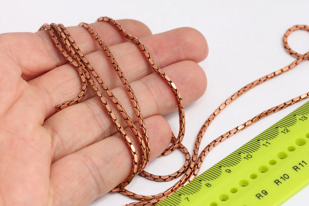 Raw Copper Cable Chains