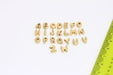 Bracelet Alphabet Beads, Personalized Necklace