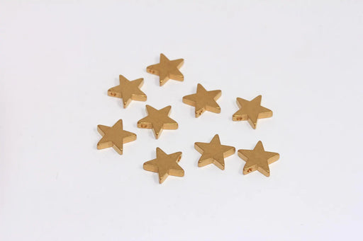 Brass Star Beads