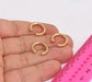Shiny Gold Plated Hoop Ear Cuff