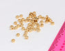 Beads, closed ring Gold Industrial 