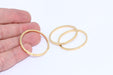 Shiny Gold Closed Ring